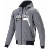Bunda ALPINESTARS Chrome Ignition Hoodie (sivá/biela/čierna/červená) S