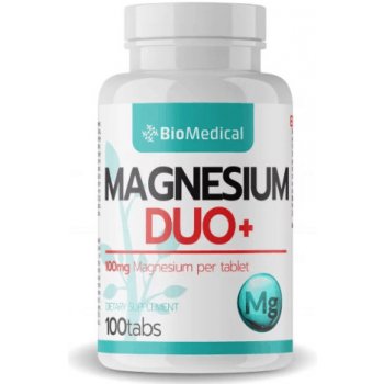 BioMedical Magnesium DUO+ BioMedical 100 tabliet