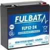 lithiová baterie LiFePO4 FLP12-24 FULBAT 12,8V, 24Ah, 307Wh, hmotnost 2,9 kg, 181x77x167