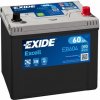 Exide Excell 12V 60Ah 390A, EB604