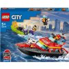 LEGO® City 60373 Hasičská záchranná loď a čln