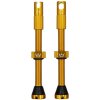 Bezdušové ventilky Peaty's X Chris King (Mk2) Gold Tubeless Valves 60 mm uni