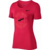 Nike W Pro TOP SS ALL OVER MESH Zlatá tretra 889540 617 zt