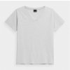 4F H4Z22-TSD352 COLD LIGHT GREY MELANGE Dámske tričko US M GREY M