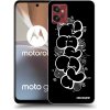 Picasee silikónový prehľadný obal pre Motorola Moto G32 - Throw UP