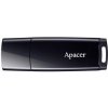 Apacer USB flash disk, USB 2.0, 64GB, AH336, černý, AP64GAH336B-1, USB A, s krytkou