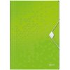 Leitz Wow A4 doska s gumičkou zelená