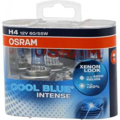 Estuche 2 bombillas H4 Cool Blue Intense NextGen 12V 60/55W