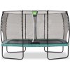 Trampolína s ochrannou sieťou Allure Classic Exit Toys zelená 214*366 cm