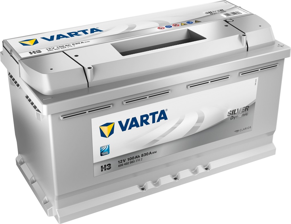 Varta Silver Dynamic 12V 100Ah 830A 600 402 083 od 117 € - Heureka.sk