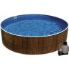 Bazén AZURO WOOD 4,6 x 1,2m + piesková filtrácia 6m3/hod