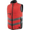 Mascot International pracovná reflexná vesta GRIMSBY reflexná červená/antracitová