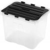 Plastový úložný box s vekom HEIDRUN Classic 10l