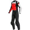 DAINESE MIRAGE LADY LEATHER 2PCS SUIT BLACK/LAVA-RED/WHITE Velkosť: 44