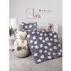 MKLozkoviny.sk Obliečky mikroplyš do postieľky Exclusive – Ovečky - 100 × 135 cm - 40 x 60 cm