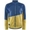 Craft ADV Offroad Wind 1910572 pánska cyklo bunda - modrá so žltou (372542) - M