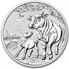 Strieborná minca Year of the Ox / Rok buvola 1oz 2021 Lunárna séria III