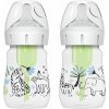 Dr. Brown’s dojčenská fľaša Džungľa options Wide Neck Anti colic 2 ks WB52014 150 ml