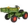 Big Šlapací traktor Fendt s vyklápacou plošinou