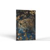 Zvieratá Modrá krása džungle | Obraz na dreve Rozmery: 80x120