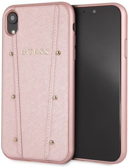 Guess plastové Apple iPhone XR Kaia ružové