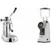 La Pavoni Stradivari Lusso + Eureka Helios 75, grey