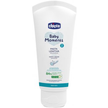 Chicco Baby Moments ochraný upokojujúci krém na detský zadoček 100 ml