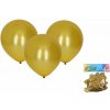 Wiky Balónik nafukovací 30cm sada , metalický zlatý WKW009939