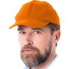 Pracovná šiltovka DELUX - oranžová