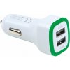 USB nabíjačka do auta , Red Farba: Green