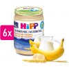 HiPP BIO Kaša na dobrú noc krupicová s banánom 6x190g