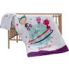 Scarlett Detská postieľka s kompletnou výbavou 120 x 60 cm, Moly