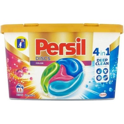 PERSIL Discs Color 4v1 Deep Clean, pracie kapsuly 11 praní