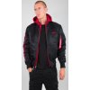 ALPHA INDUSTRIES Bunda MA-1 D-Tec SE - čierna/červená (133104/94)