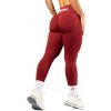 Legíny High-waist push-up POWER 888 červené - XS