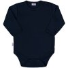 Dojčenské body celorozopínacie New Baby Classic II tmavo modré 50
