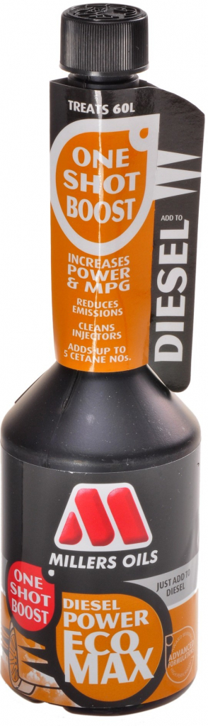 Millers Oils Diesel Power Ecomax One Shot Boost 250 ml