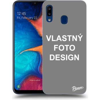 Púzdro Picasee silikónové Samsung Galaxy A20e A202F Vlastné design/motiv  čierne od 22,4 € - Heureka.sk