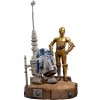 Iron Studios - socha C-3PO and R2-D2 - Star Wars - Art Scale 1/10, LUCSW97123-10