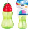 Canpol babies športová fľaša so slamkou zelená 270 ml
