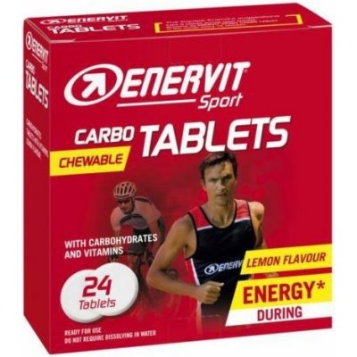 Enervit Carbo Tablets citrón 24 tabliet
