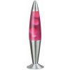 Rabalux Lollipop stolová lampa 1x40 W priehľadná-ružová 4108