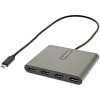 StarTech.com Adaptér USB-C na 4x HDMI - Externá grafická a video karta - Adaptér USB typu C na Quad HDMI Display Dongle - 1080p 60Hz - Rozdeľovač viacerých monitorov - Windows - USB typu C - Výstup HD