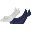 TOMMY HILFIGER - 2PACK bellerina burn out navy neviditeľné ponožky-39-42