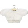 Minikane Bunda z umelej kožušiny Louison Rabbit ecru