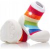 Topánočky Attipas RAINBOW WHITE Detské/Bábätkovské Dúhové Biele XXXL, veľkosť 25,5