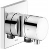 Keuco Ixmo - Dvojcestný uzatvárací a prepínací ventil s napojením hadice a držiakom sprchy, chróm 59557011202