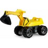 Auto Lena Giga Trucks bager, okrasný kartón (2144)