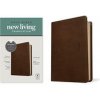 NLT Compact Bible, Filament Enabled Edition (Red Letter, Leatherlike, Rustic Brown) (Tyndale)(Kniha)