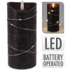 Sviečka LED pr. 7x15cm 1LED/10LED ČER